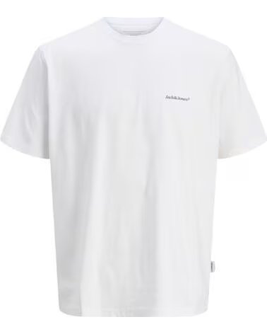 CAMISETA JACK AND JONES JORSPLIT BACK TEE 12272996 BLANCO