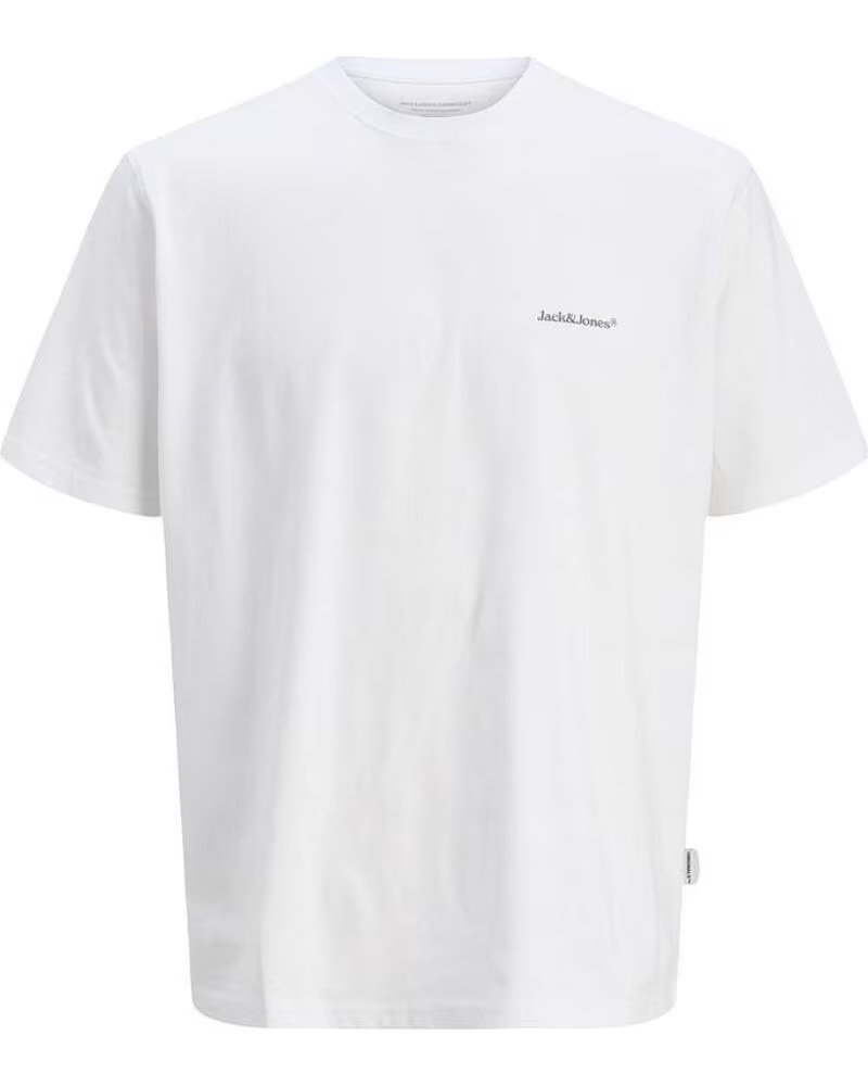 CAMISETA JACK AND JONES JORSPLIT BACK TEE 12272996 BLANCO