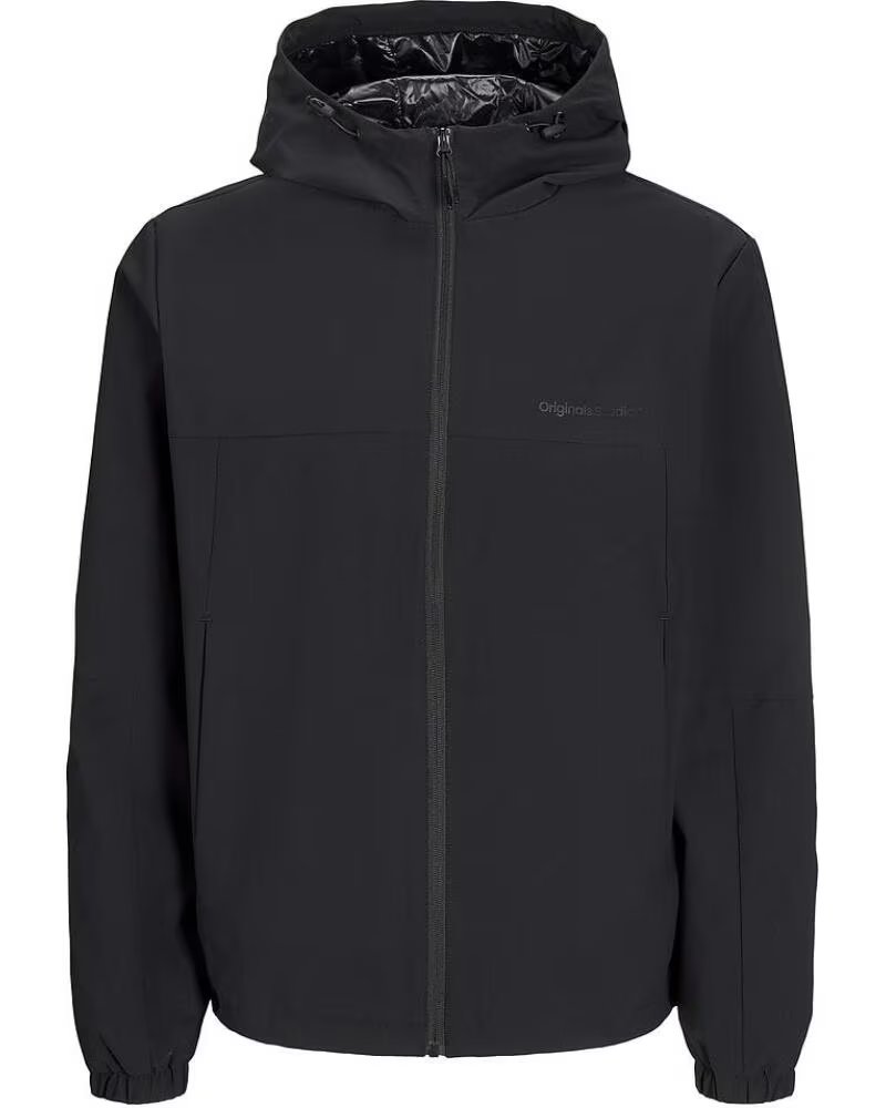 JACK AND JONES GIACCA CON CAPPUCCIO JORVESTERBRO 12272898 NEGRO
