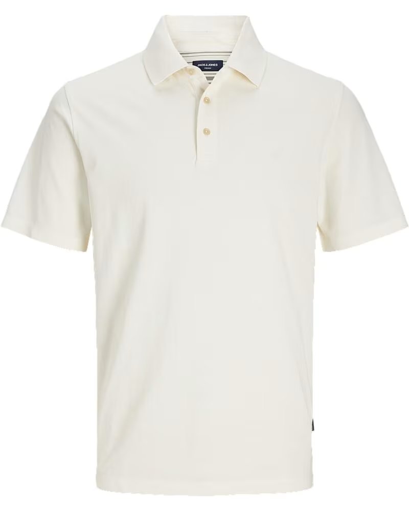 JACK AND JONES POLO JPRBLUWILLIAM WASH 12257315 WEISS BLANCO