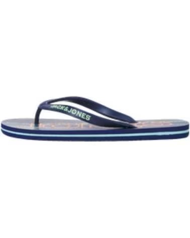 JACK AND JONES INFRADITO JFWLOGO 20 FLIP FLOP 12251259 BLU MARINO AZUL