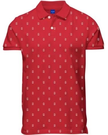 JACK AND JONES POLO JORCOLLECT SS FST 12232663 ROSSO ROJO