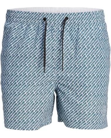 BADEHOSE JACK AND JONES JPSTFIJI JJSWIM BRANDED MINI 12228835 WEISS BLANCO