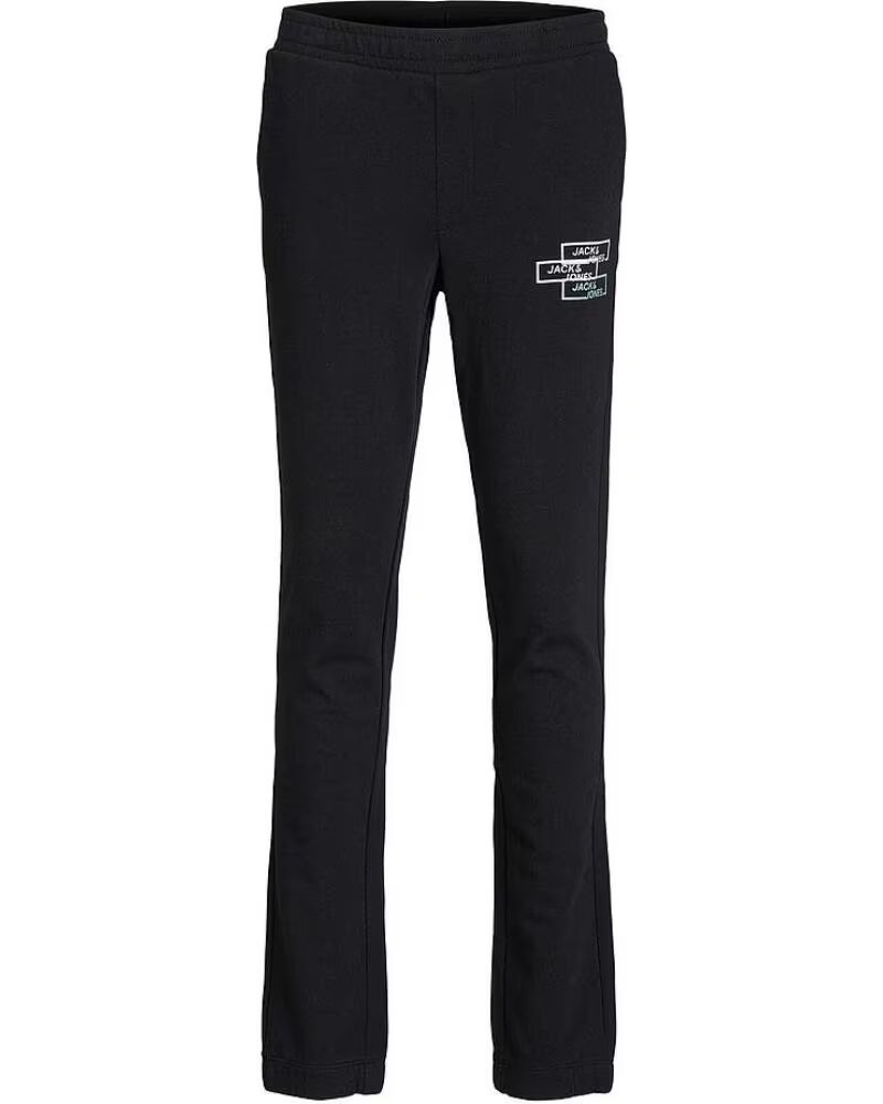 JACK & JONES PANTALONI JPSTGORDON SPACE LOGO 12221570 NEGRO