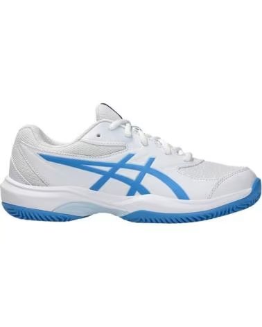 ASICS CHAUSSURE GEL GAME GS CLAY-OC 1044A082 100 BLANC BLANCO