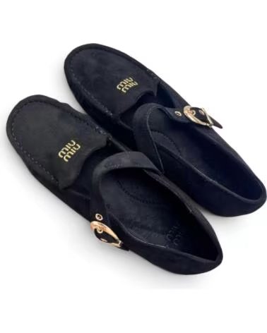 TIMBOS Mocasin de mujer color negro 133642 NEGRO