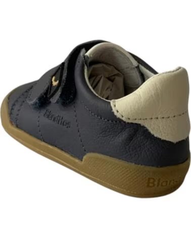 CRIOS LONDRES BASKETS PREMIER PAS EN CUIR BLEU AZUL