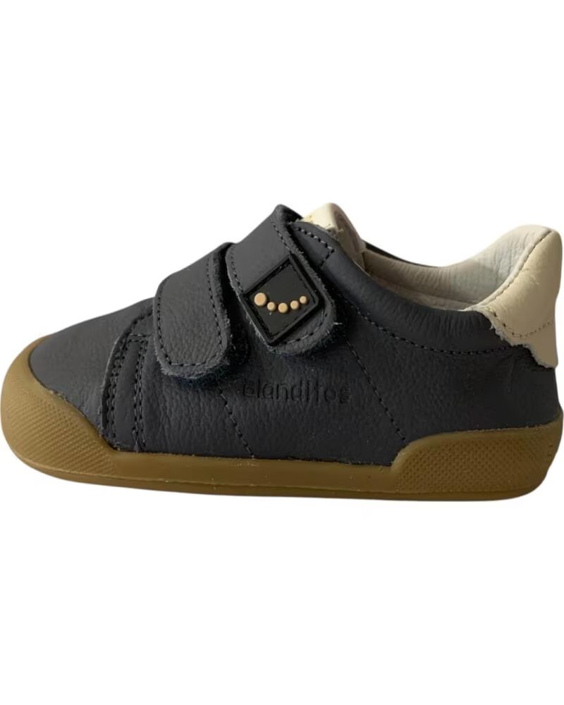 CRIOS LONDRES BASKETS PREMIER PAS EN CUIR BLEU AZUL