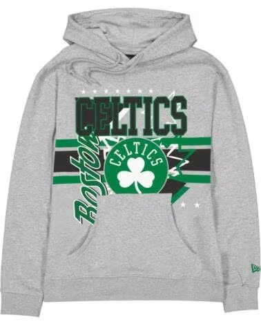 NEW ERA KAPUZENPULLOVER BOSTON CELTICS SPORT CLASSICS HEATHER GRAY 0