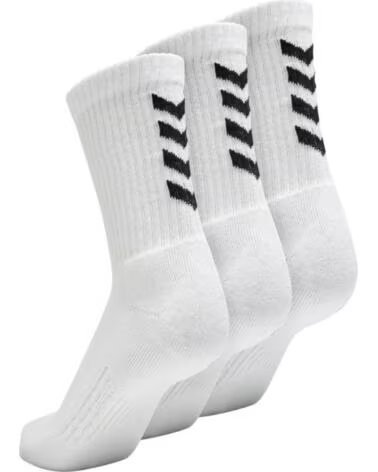 HUMMEL PACK DE 3 MEIAS BLANCO