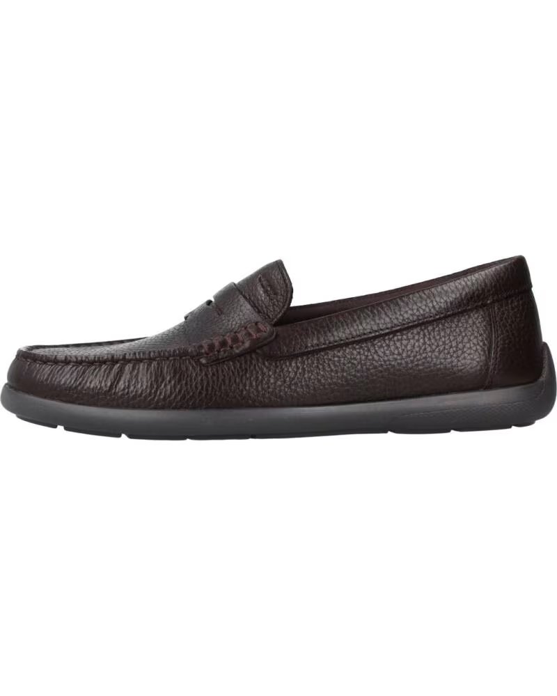 GEOX MOCASSINS MASCULINO MODELO U DEVAN COR MARROM C6009