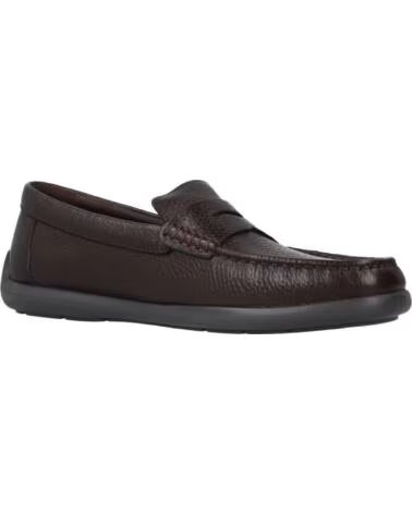 GEOX MOCASSINS MASCULINO MODELO U DEVAN COR MARROM C6009