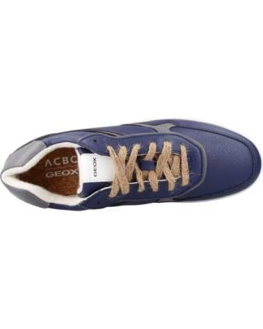 HERREN SNEAKER GEOX U WARRENS A BLAU C4002