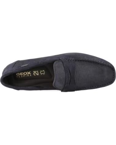 GEOX HERREN SLIPPER MODELL U MONER FARBE BLAU C4064