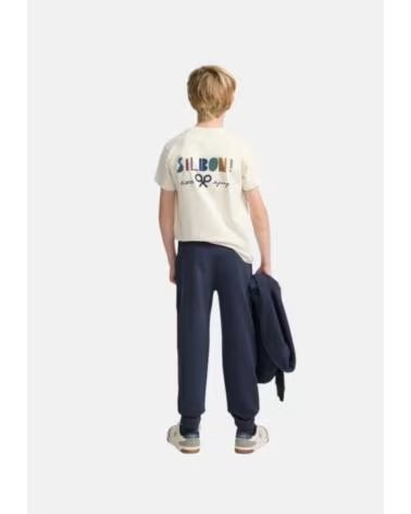 SILBON KURZARM-T-SHIRT FÜR KINDER BLANCA