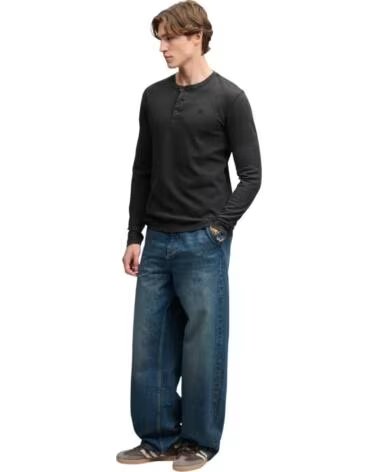 SUPERDRY T-SHIRT MANCHES LONGUES HOMME COULEUR NOIR NEGRO