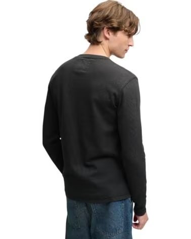 SUPERDRY T-SHIRT MANCHES LONGUES HOMME COULEUR NOIR NEGRO
