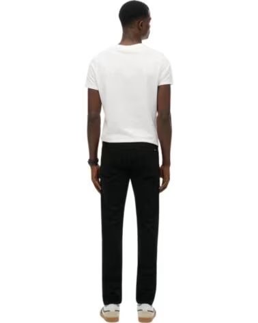 SUPERDRY PANTALONI DA UOMO NEGRO