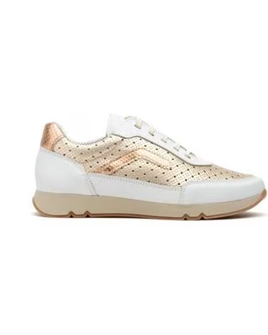 ZAPATILLAS DEPORTIVAS JAM DE PIEL PARA MUJER MODELO 3163 PLATINO BLANCO VARIOS COLORES