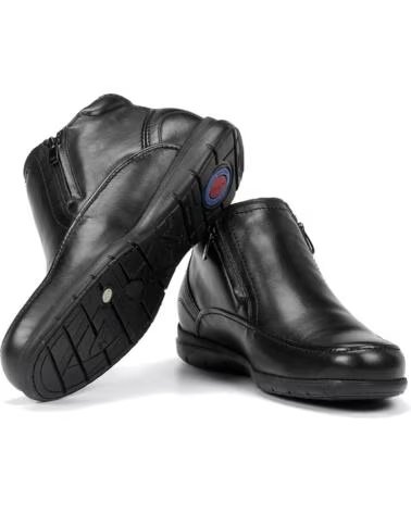 FLUCHOS BOTINES LUCA 87830 NEGRO PIEL