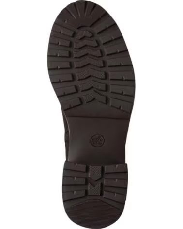 JANA 25703 BOTTES HAUTES EN NUBUCK MARRON