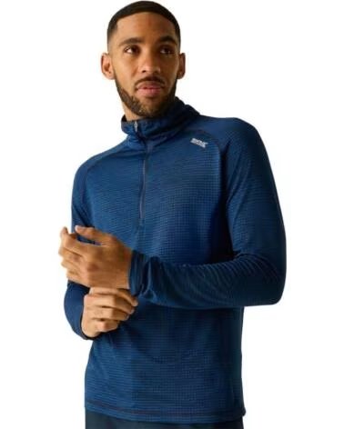REGATTA SWEATSHIRT DE MEIO FECHO AZUL RMA606-TDD
