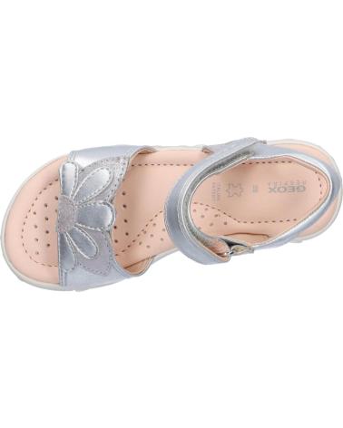 Sandalen für Mädchen GEOX J928ZA 0AJ77 J SANDAL C1007 SILVER