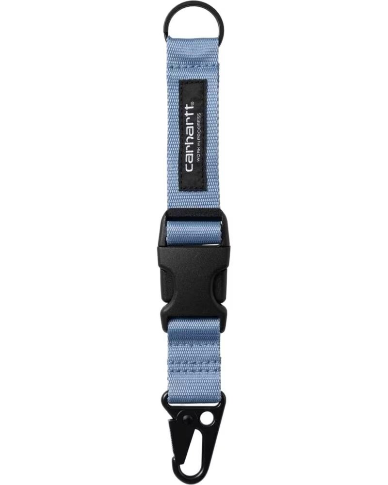 CARHARTT WIP PORTA-CHAVES LANYARD CLICK KEYHOLDER GENTLE BLUE