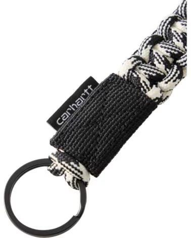 CARHARTT WIP LLAVERO CORDÓN LANYARD ROPE WAX BLACK