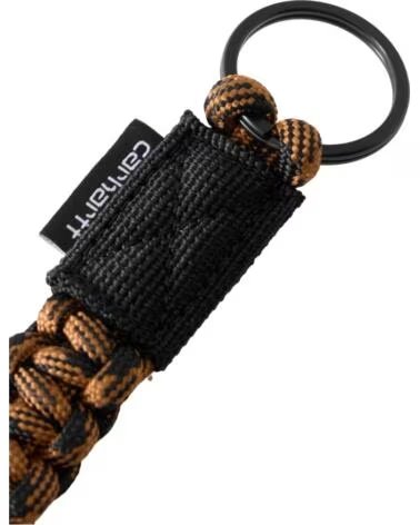 CARHARTT WIP LLAVERO LANYARD ROPE KEYHOLDER HAMILTON BROWN BLACK