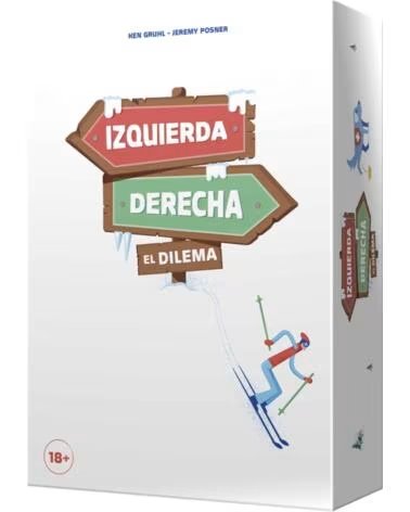 ASMODEE GESELLSCHAFTSSPIEL LINKS RECHTS DAS DILEMMA PEGI 18