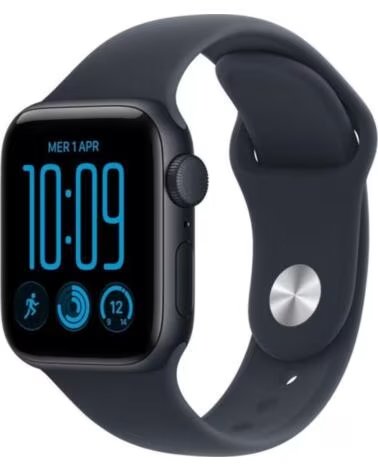 APPLE Watch SE3- GPS- 40mm- Caja de Aluminio Medianoche- Correa Deportiva Azul Marino S-M