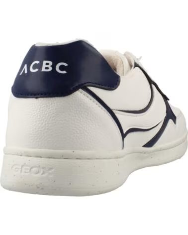GEOX U WARRENS A HERREN SNEAKER WEISS C0899