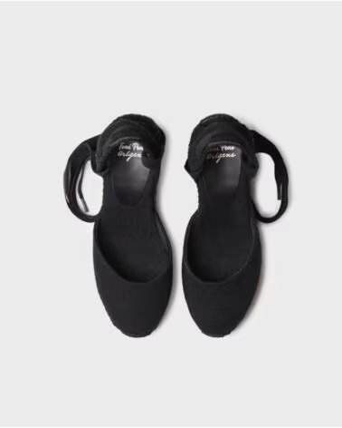 ESPADRILLAS DONNA TONI PONS MODELLO 166583 NERO NEGRE