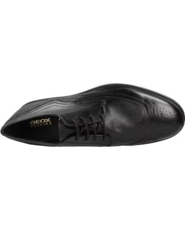 GEOX HERREN ANZUGSCHUHE MODELL U167HA 00046 FARBE SCHWARZ C9999