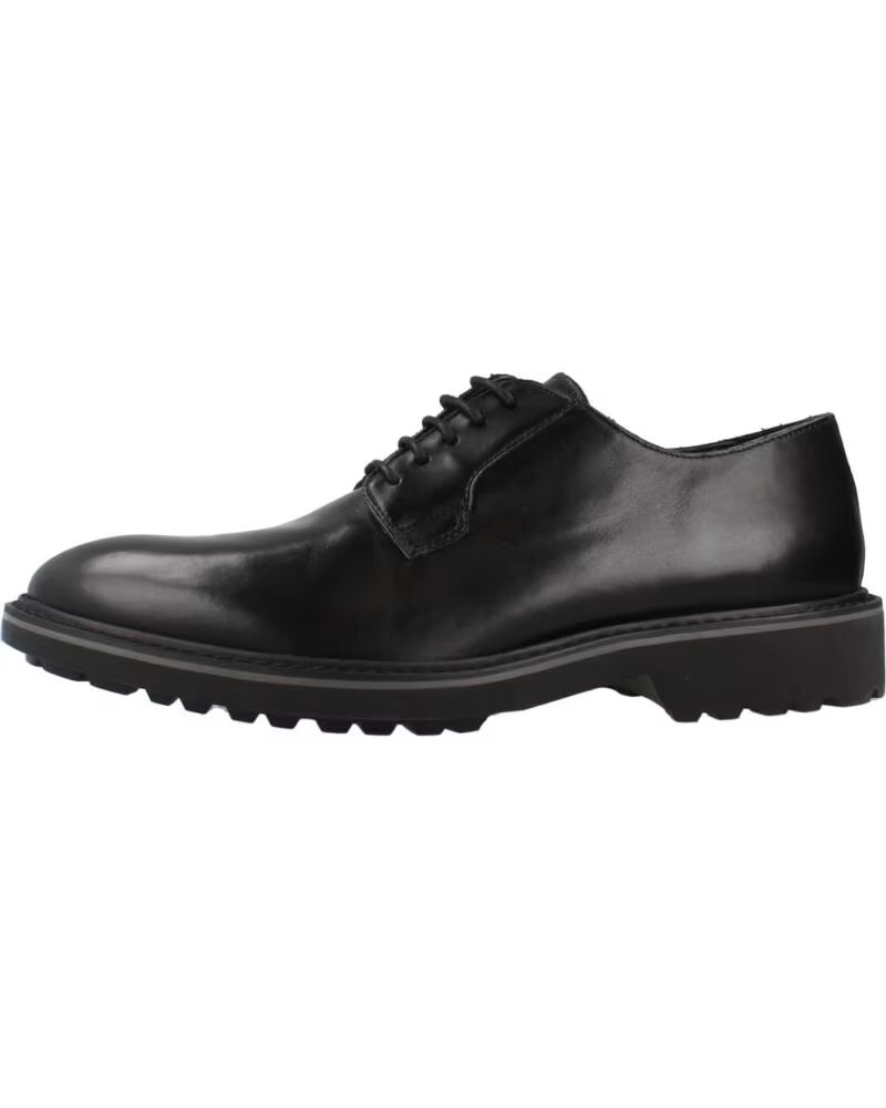 GEOX U16DRB 00043 HERREN BUSINESS SCHUHE SCHWARZ C9999