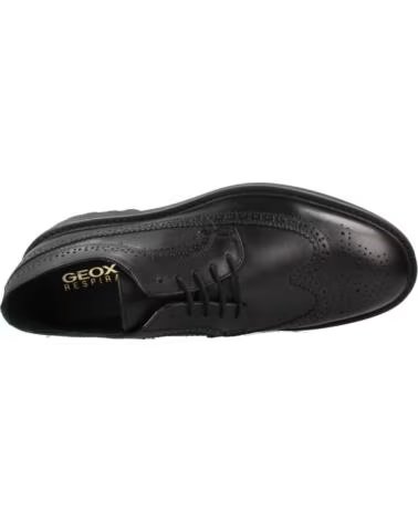 GEOX HERREN ANZUGSCHUHE MODELL U16DRA 00043 FARBE SCHWARZ C9999