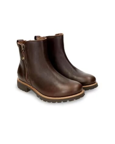 PANAMA JACK BOTTINES PLATES FEMME FIORE TRAV MARRON MARRóN