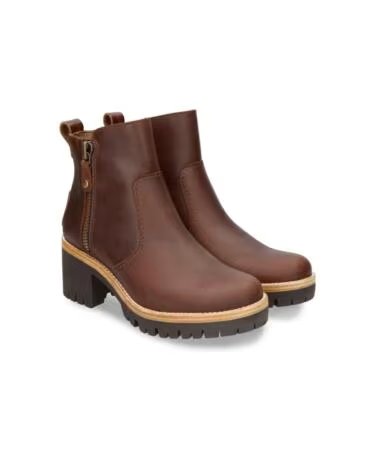 PANAMA JACK BOTINES DE TACON MUJER PAULINE MARRON MARRóN