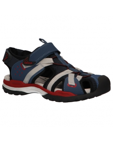 GEOX SANDALIAS NINO MODELO J BOREALIS BOY COLOR AZUL C0735