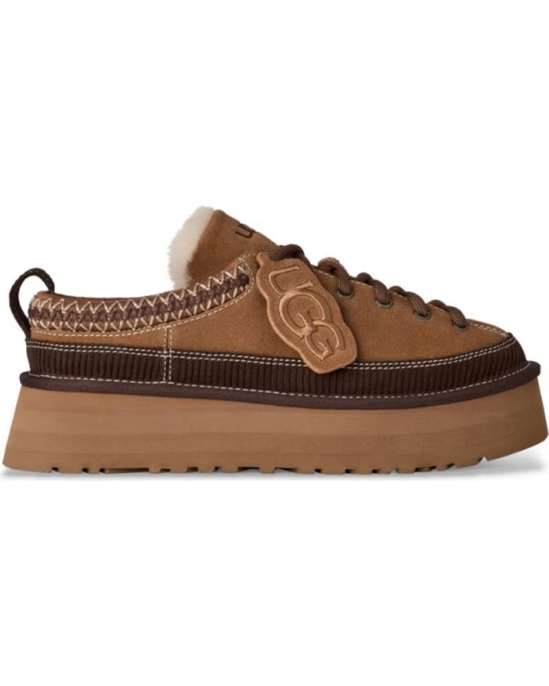 UGG Zapatillas De Casa Heritage Lace-Up Chestnut en marron para mujer CHESTNUT