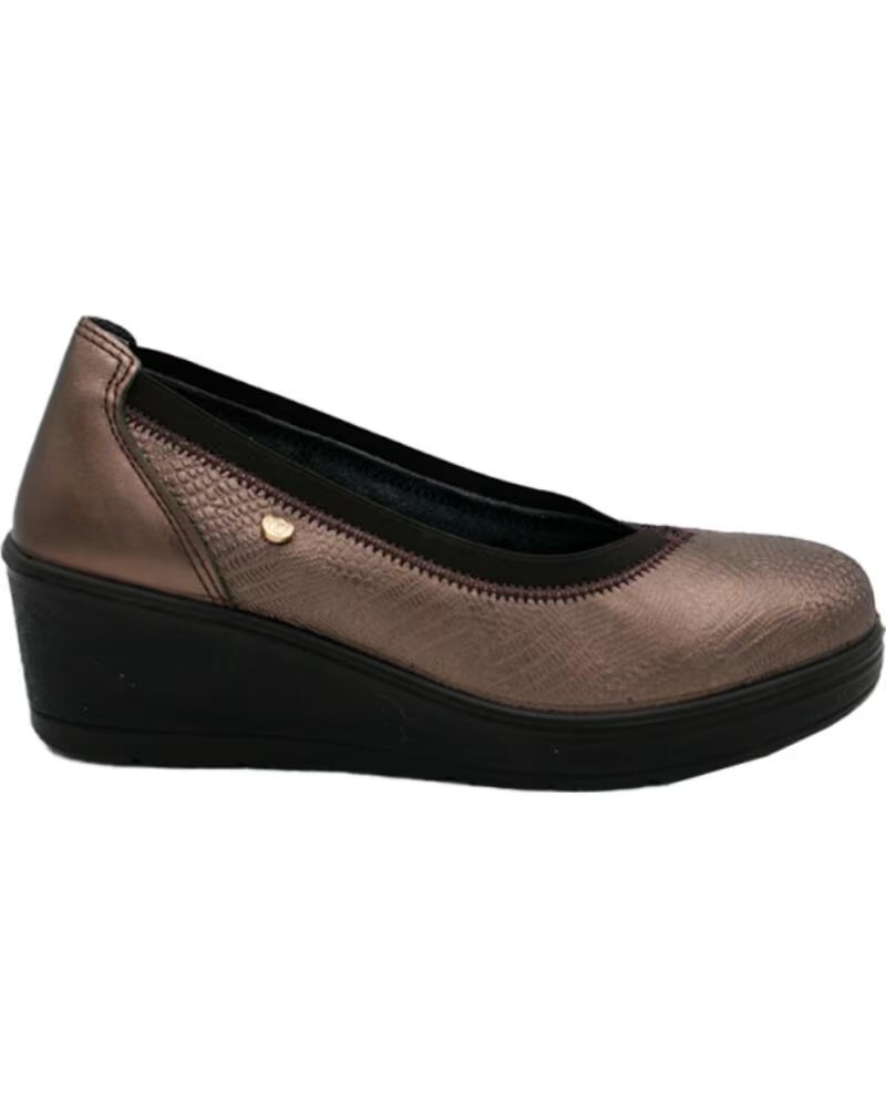 ZAPATOS PLANOS 28900 BRONCE MARRóN