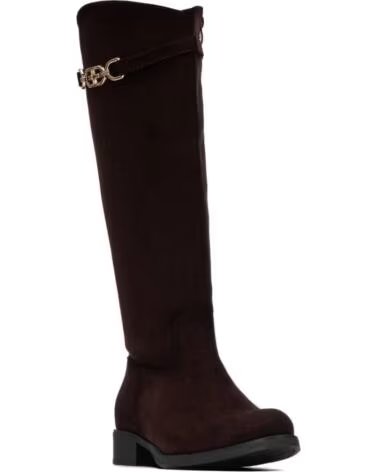 BOTAS ALTAS XTI 130786 ESTILO CLÁSSICO EM CASTANHO COM DETALHE DE FIVELA MARRON