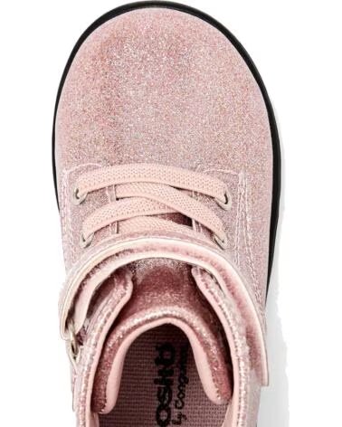CONGUITOS STIVALETTI PER RAGAZZA OSSH156013 GLITTER PATENT ROSA PINK