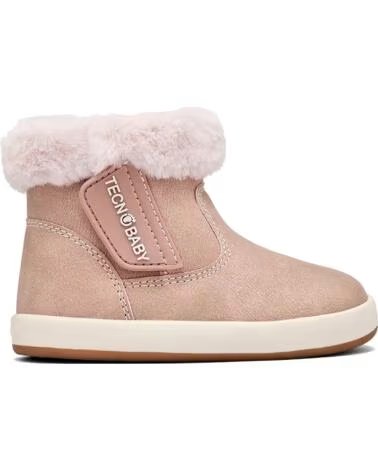 CONGUITOS STIVALETTI BAREFOOT PER NEONATI TESH520001 PIZZO ROSA PINK