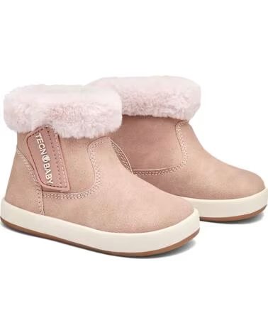 CONGUITOS STIVALETTI BAREFOOT PER NEONATI TESH520001 PIZZO ROSA PINK