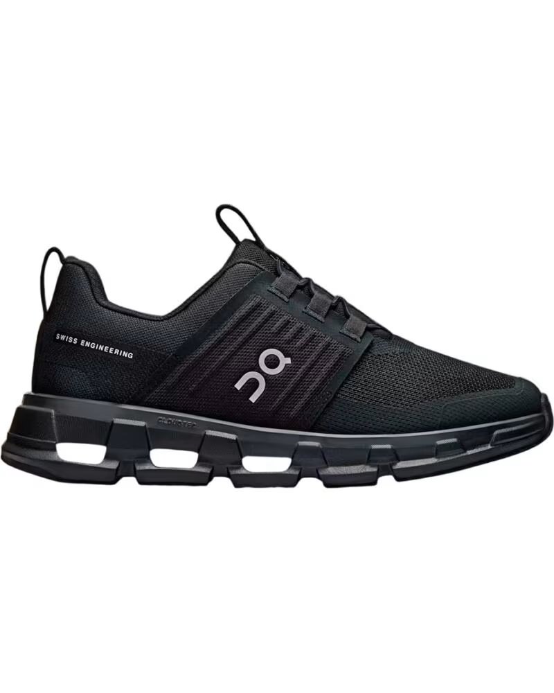 BASKETS DE COURSE NOIRES POUR ENFANTS ON RUNNING CLOUDSWIFT KIDS NEGRO