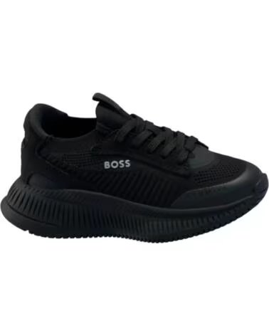BOSS TÉNIS PRETOS CRIANÇA KIDS 30