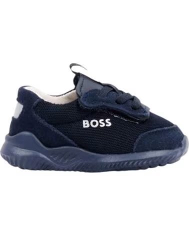 BOSS SNEAKERS BLU PER BAMBINO BEBE 19