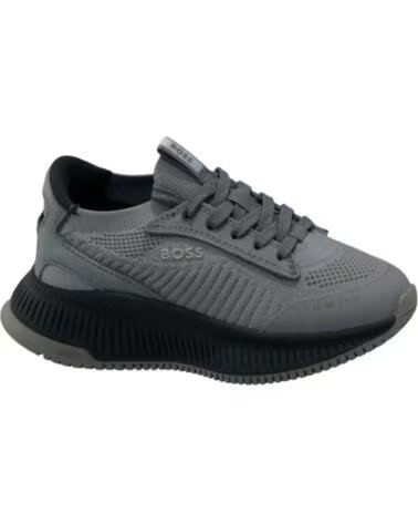 BOSS SAPATILHAS CINZENTAS PARA MENINO KIDS GRIS